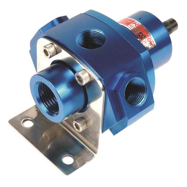 5-Port Fuel Regulator (Carbs w/return) Blue